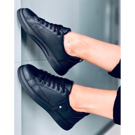 Semilla sorte sneakers til kvinder 2