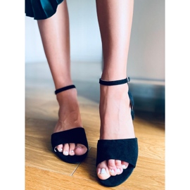 Ursula Sorte højhælede sandaler 1