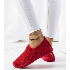 Røde Ritva sneakers til kvinder 1