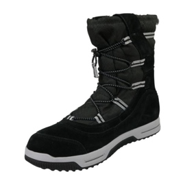 Timberland Snow Stomper Pull On Wp Jr A1UIK vintersko sort 1