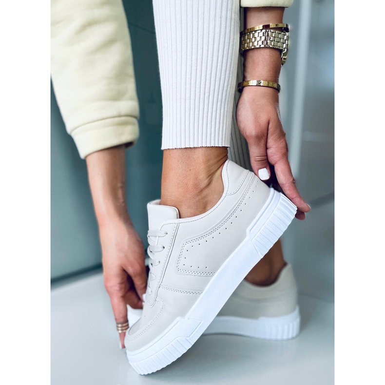 Sage Beige damesneakers 1