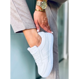 Sage White damesneakers hvid 3