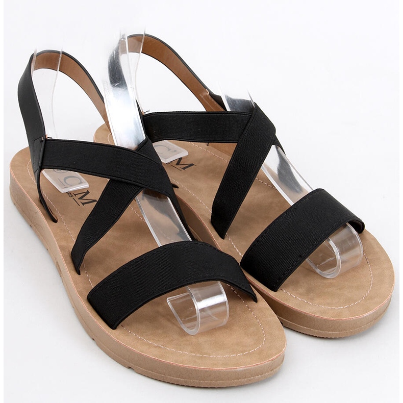 Zinnia Black damesandaler sort 2