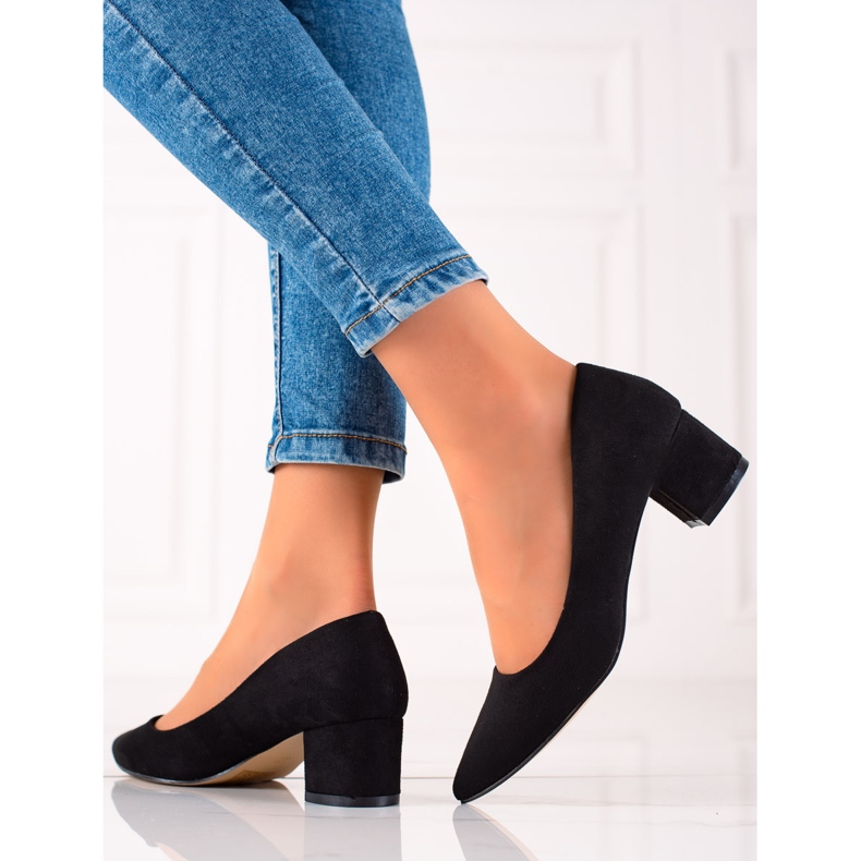 Goodin Klassiske sorte pumps 2