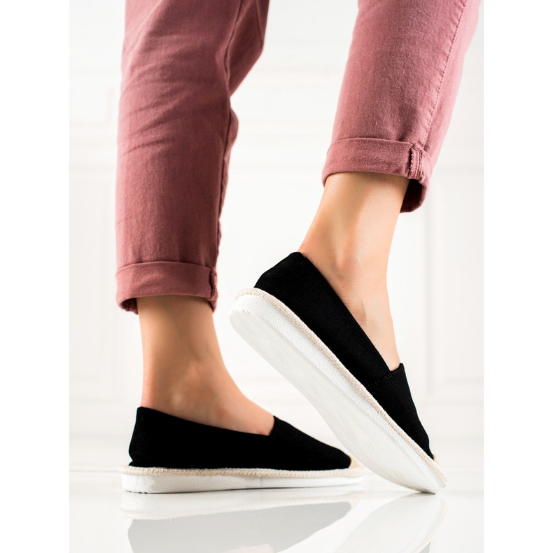 DK Moderigtige sorte espadriller 1