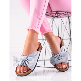 Komfortable stilfulde flip-flops blå 2