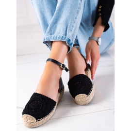Seastar Flettede espadriller sort 1