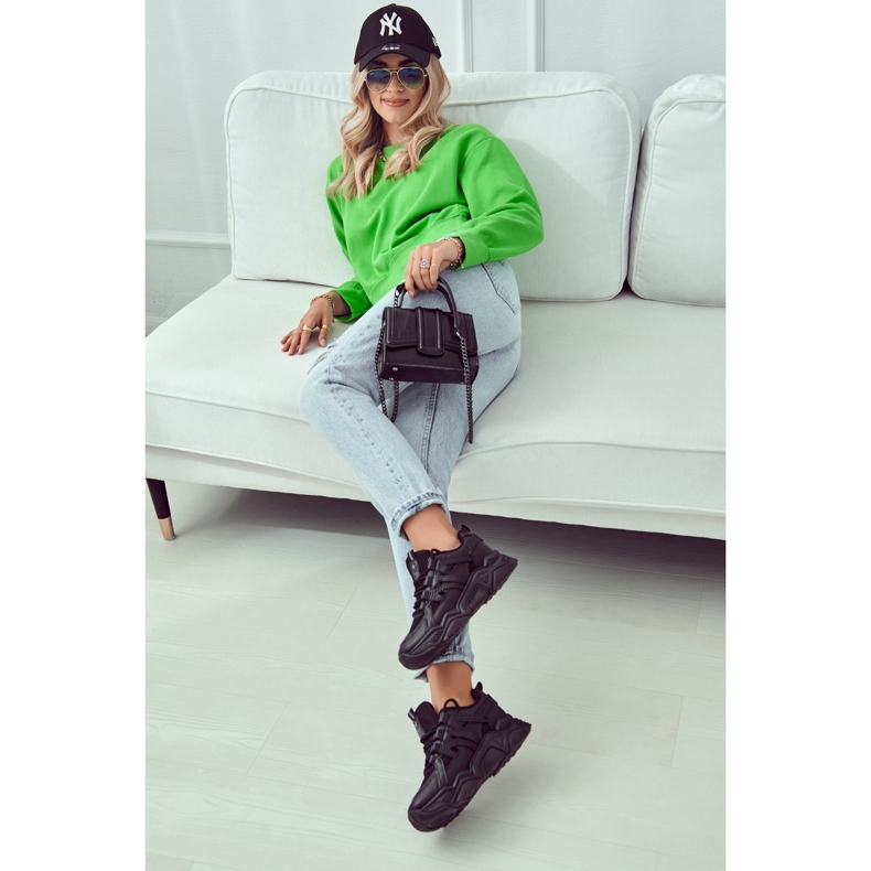 Dame sportssko Sneakers Black Daren sort 1