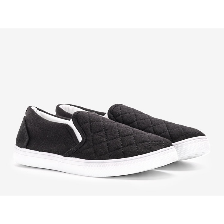 Cornish sorte tekstilsneakers 1