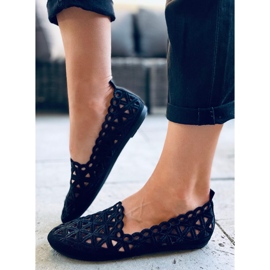 Kida Black gennembrudte ballerinaer sort 1
