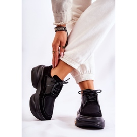 PS1 Damesneakers Sportssko Sort New Horizon 2