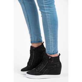 Seastar Højglans sneakers sort 1