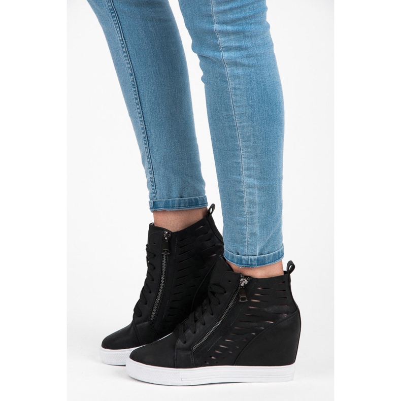 Seastar Højglans sneakers sort 1