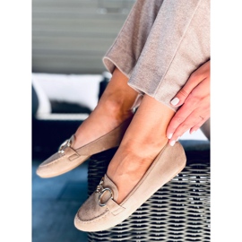 Porter Khaki loafers til kvinder beige 1