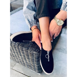 Flynn Black espadriller til kvinder sort 1