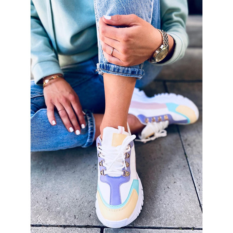 Dinky Color damesneakers flerfarvet 1