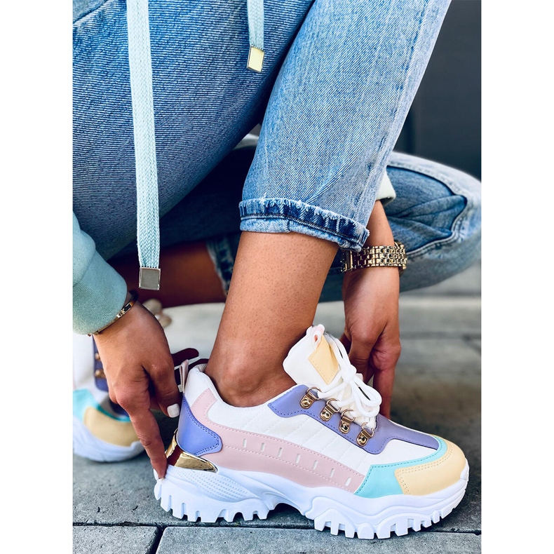 Dinky Color damesneakers flerfarvet 2