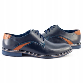 Lukas Elegante herresko 253LU marineblå 2
