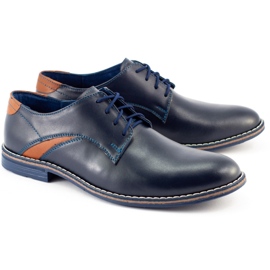 Lukas Elegante herresko 253LU marineblå 4