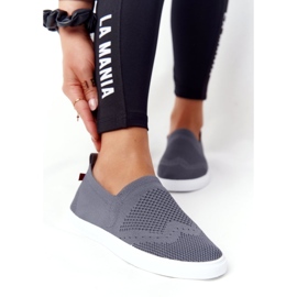 Kvinder Sneakers Slip-on Big Star FF274A607 Grå 2