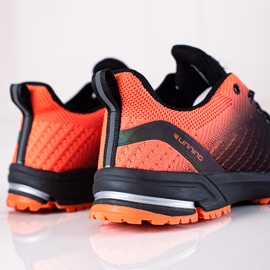 DK Sportssko sort orange 2
