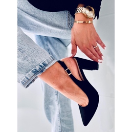Pumps med åben hæl Spectra Negro sort 2