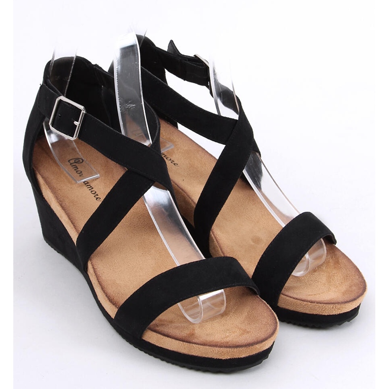 Kilesandaler Ashlyn Black sort 1