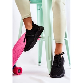 FK2 Sportssko til kvinder, Slip-on Sort Livia 1