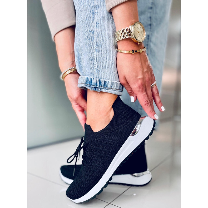 Lars Sorte strømpesneakers 1