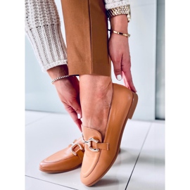 Tulip Camel dame loafers brun 1