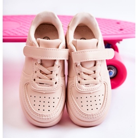 FR1 Sportssko til børn med Velcro Pink Elike lyserød 3