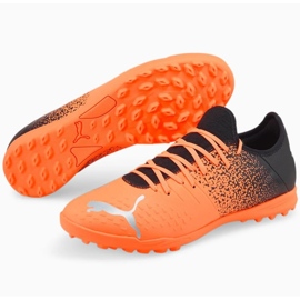 Fodboldstøvler Puma Future Z 4.3 Tt M 106770 01 orange appelsiner og røde 4