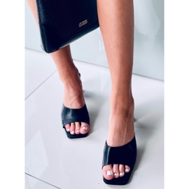 Dionne Sorte højhælede sandaler 2