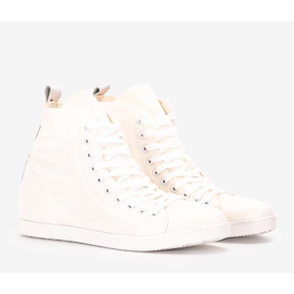Creme Karita ankelsneakers hvid ecru 1