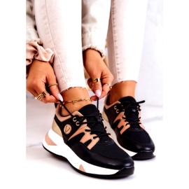 Vinceza Dame sportssko sneakers sort 1