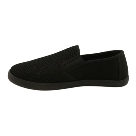 Atletico Openwork Slip-On sko til mænd WY18922 sort 1