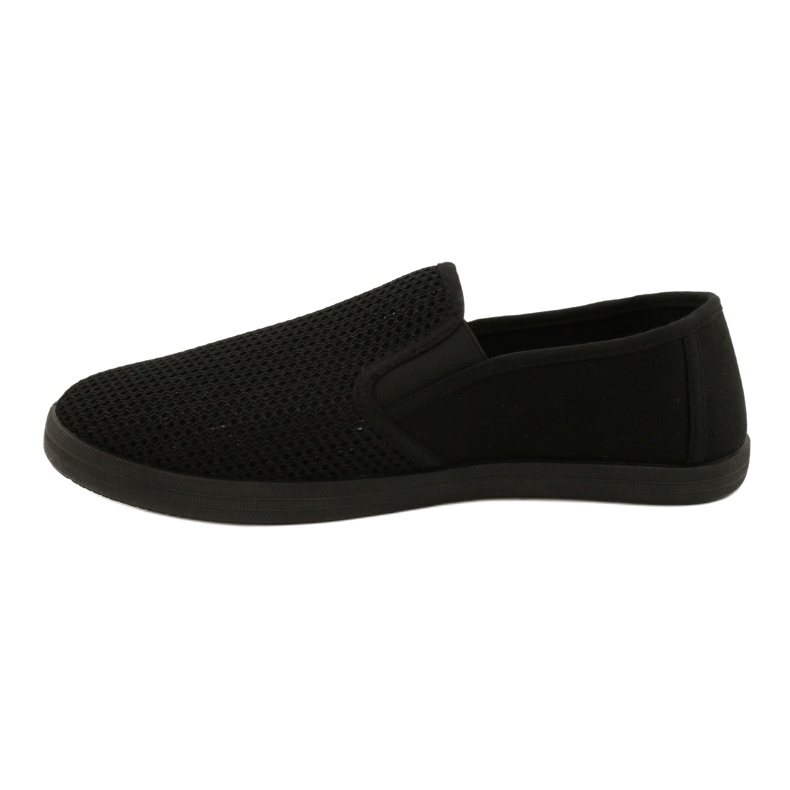 Atletico Openwork Slip-On sko til mænd WY18922 sort 1