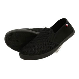 Atletico Openwork Slip-On sko til mænd WY18922 sort 4
