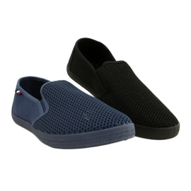 Atletico Openwork Slip-On sko til mænd WY18922 sort 7
