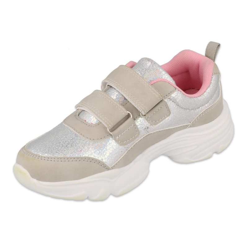 Befado børnesko 516Y107 beige grå 1