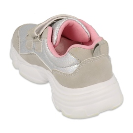 Befado børnesko 516Y107 beige grå 2