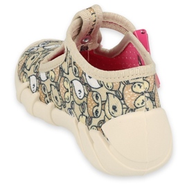 Befado børnesko 110P437 beige brun lyserød 2