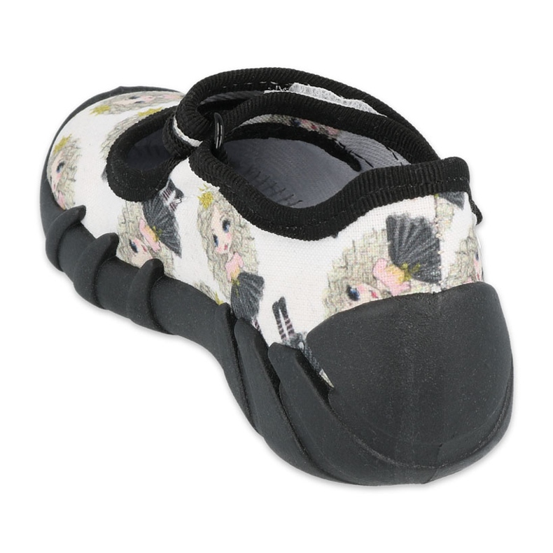 Befado princess speedy sko 109P228 sort ecru 2