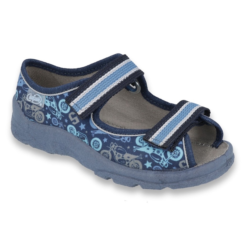 Befado Børns velcro Sandaler 969x159 blå 1