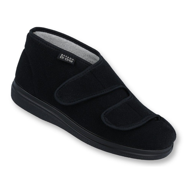 Dr.orto Befado mænds velcro -sko PU 986M003 Sort 2