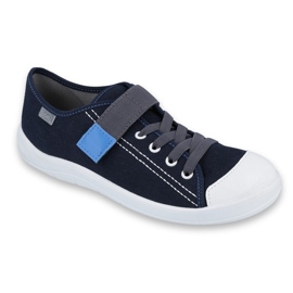 Befado Børns sneakers med velcro 251Q047 Navy Blue blå 1