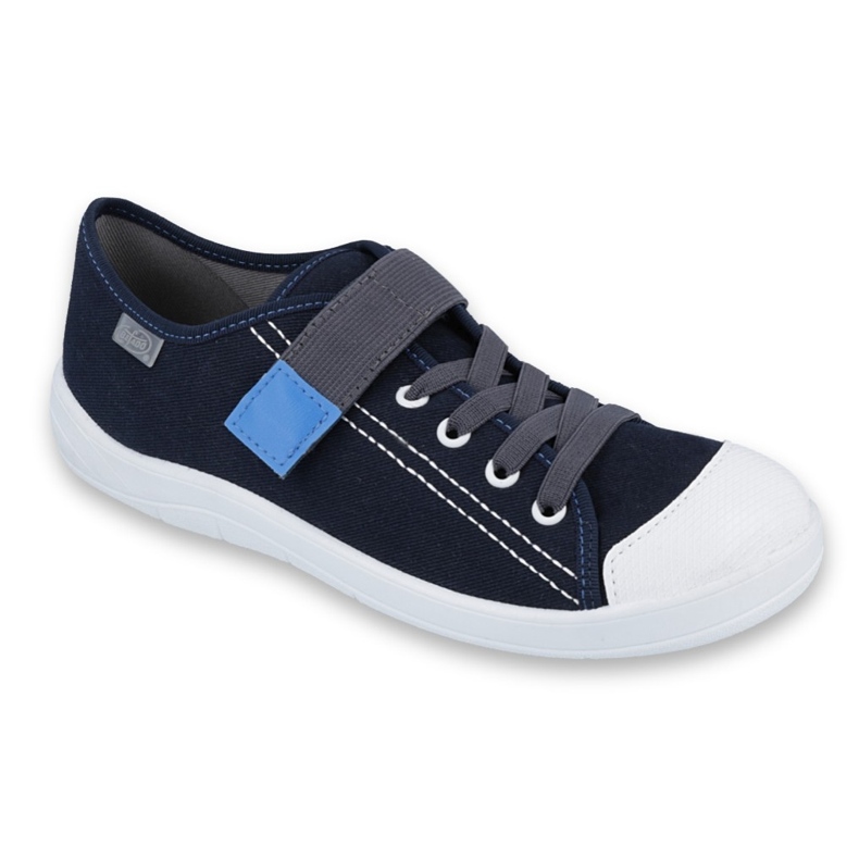 Befado Børns sneakers med velcro 251Q047 Navy Blue blå 1