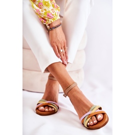 Moderigtige kvinders sandaler Maciejka L4953-04 Multicolor beige flerfarvet 2