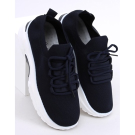 Wendy Navy strømpesneakers blå 1
