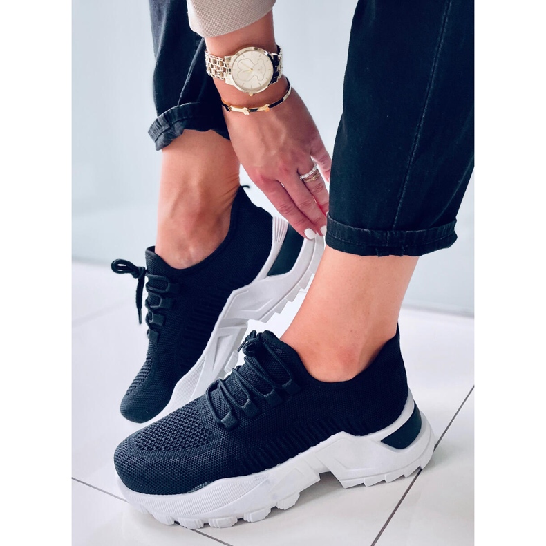 Thorne sorte sokkesneakers 2